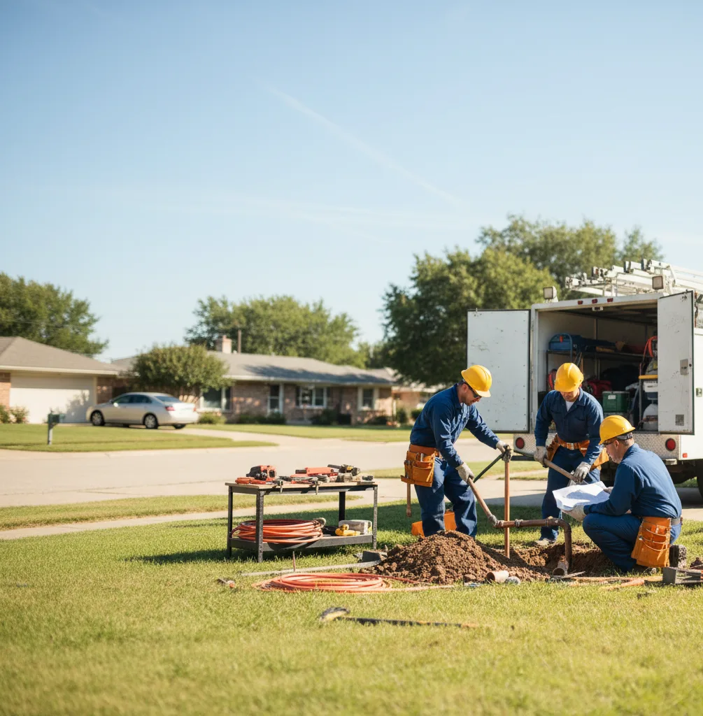 Sewer Line Repair in Benbrook, TX
